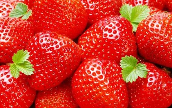Strawberry to increase strength