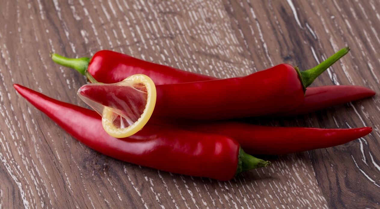 Cayenne pepper raises testosterone levels in a man's body and increases potency