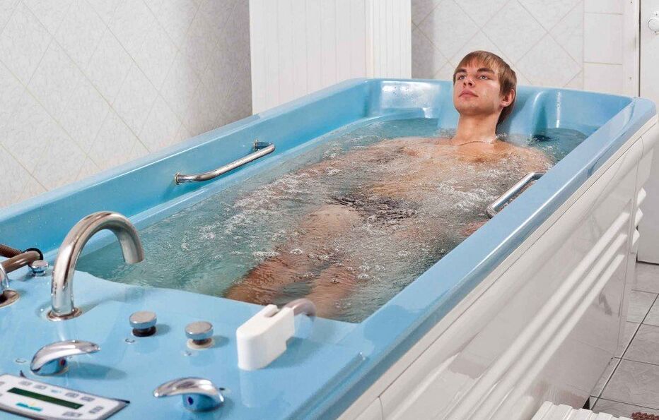 therapeutic bath to increase strength